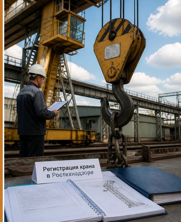 Регистрация крана в Ростехнадзоре в Белове от 16289 р. | Авеста ОТиПБ